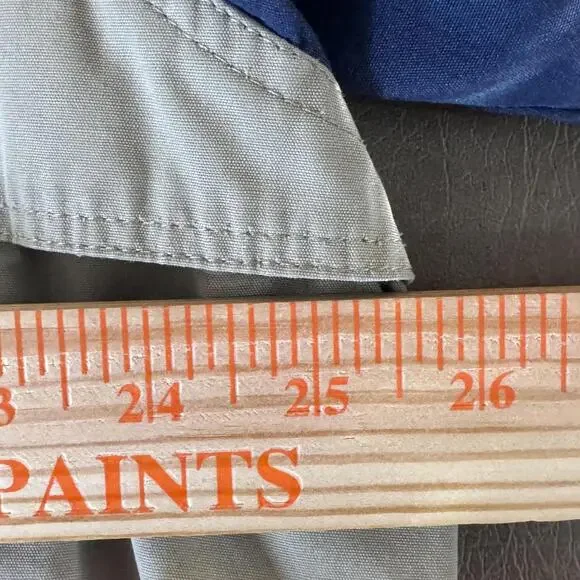 Vintage Eagles Ridge Outfitters Jacket Mens XL Beige Blue Bomber Outdoor - Picture 8 of 14